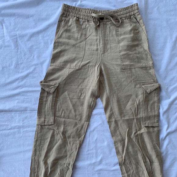 Zara Pants - Tan Zara army joggers